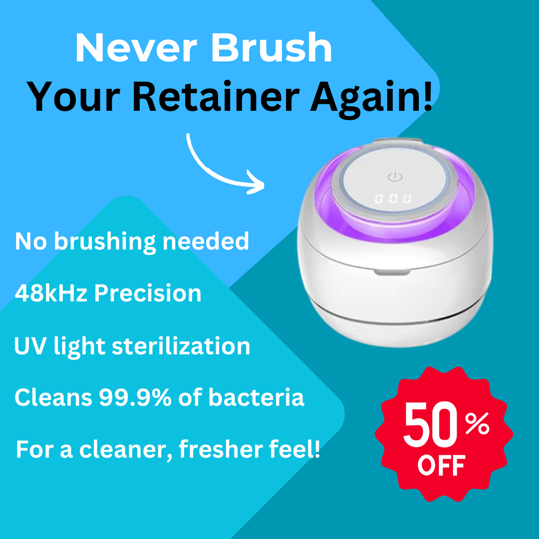 Ultrasonic UV Retainer Cleaner