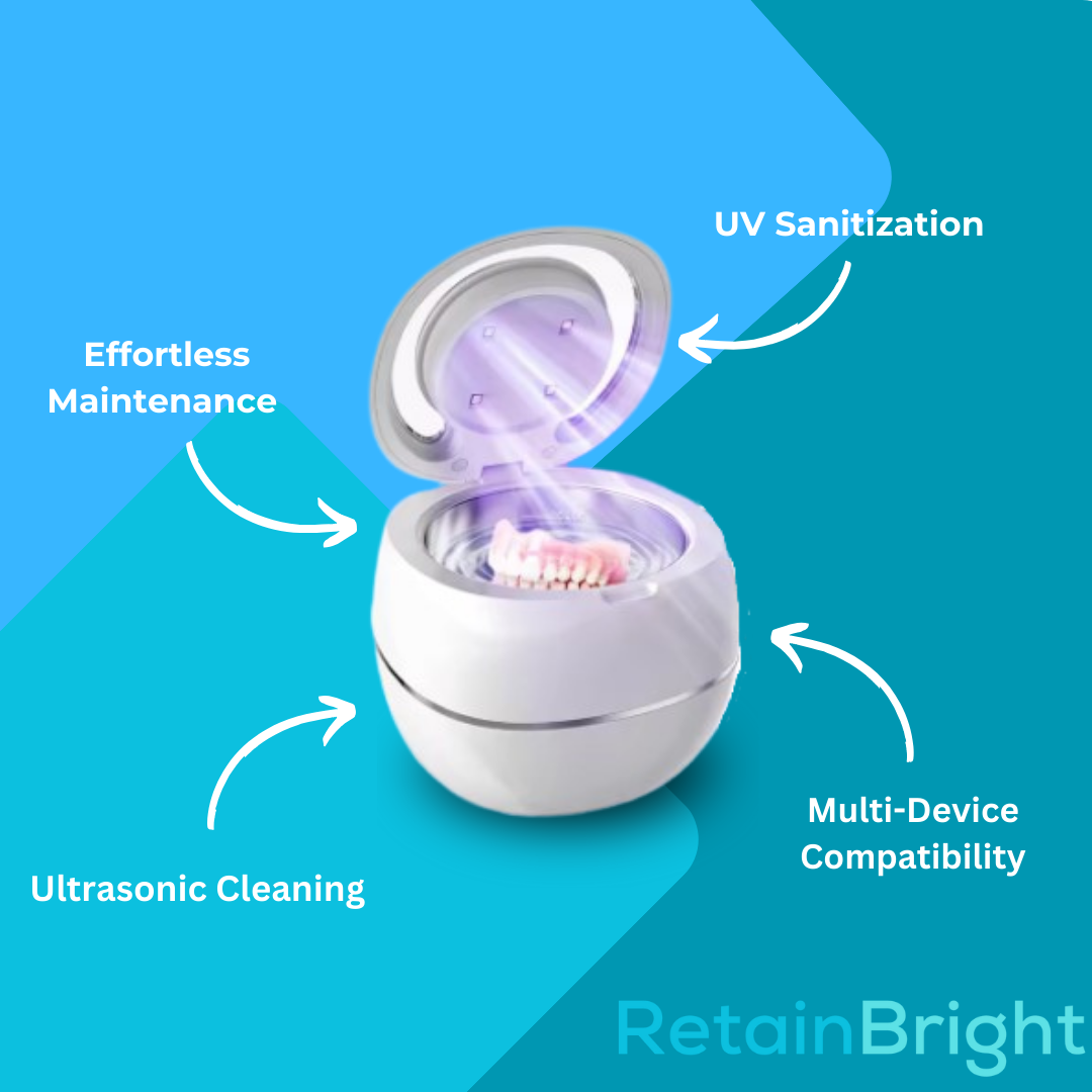 Ultrasonic UV Retainer Cleaner